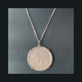 George VI Five Shilling Coin Pendant