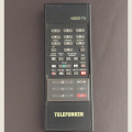 Six Vintage TV Remote Controls