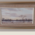 African Landscape Oil Painting with Bushveld Tree by Wim Kosch