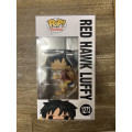 RED HAWK LUFFY!!ONE PIECE!!FUNKO POP!! AAA EXCLUSIVE