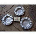 1920`S DURO EMBOSSED ASH TRAYS