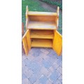 VINTAGE CHILDRENS PLAY CABINET, EXCLUDING CHILDRENS CHAIR