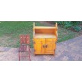 VINTAGE CHILDRENS PLAY CABINET, EXCLUDING CHILDRENS CHAIR