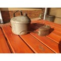 VINTAGE SAR OIL CAN AND OILER SET