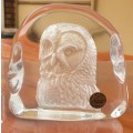 d'ARQUES FRENCH CRYSTAL OWL