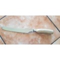 VINTAGE STAG HANDLE JOSEPH ROGERS CARVING KNIFE