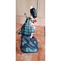SCOTCH WHISKY FIGURE IN PORCELAIN NO 24, 300 MM HIGH