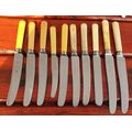 VINTAGE ASSORTED HANDLE KNIVES