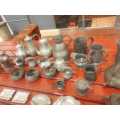 VICTORIAN  AND DUTCH PEWTER LOT