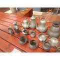 VICTORIAN  AND DUTCH PEWTER LOT