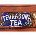 TERRABONA TEA ENAMEL DOUBLE SIDED FLANGE 410 X 195 MM