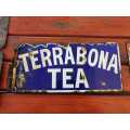 TERRABONA TEA ENAMEL DOUBLE SIDED FLANGE 410 X 195 MM