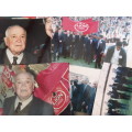 Doc Craven, Mandela Rugby Photos 1990s + SA Rugby Board compliments card