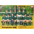 1986 Springbok team photo Huisgenoot