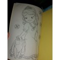 Sophia the first a5 colouring and sticker book