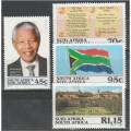 RSA  Mandela special issue + defn set   MNH