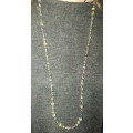 Crystal `Marea` long beaded necklace - beautiful. LN1
