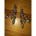 Crystal Fantasy earrings. E106