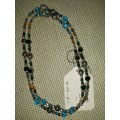 Lovely long beaded necklace. LN12