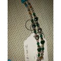 Lovely long beaded necklace. LN12