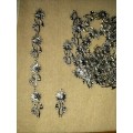 Silver plated brass & stainless steel findings SALE