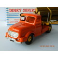 FRENCH DINKY SUPERTOYS  (ATLAS EDITION) - 36A  -  TRACTEUR WILLE`ME AVEC SEMI-REMORQUE FARDIER