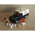 DINKY TOYS  -  277  -  POLICE LAND ROVER - WITH ACCIDENT SIGNS
