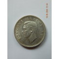 1950  S.A UNION  -  5 SHILLINGS COIN
