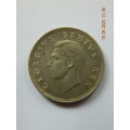 1951  S.A UNION  -  5 SHILLINGS COIN