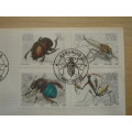 1987 SWA FDC Insects