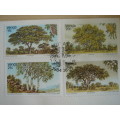 1984 Trees Ciskei - 4 stamps on FDC