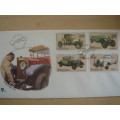1986 Venda Automobiles 4 stamps on FDC
