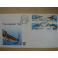 1987 Venda Fish 4 stamps on FDC