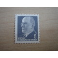 1961 DDR MiNr 845 X R MNH with number on back