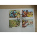 1987 Ciskei Folklore - The Story of Sikulume 16,20,25,30 c on FDC incl. 16 page booklet