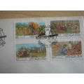 1986 Venda Forestry - 14,20,25,30 c on FDC