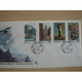 1986 RSA - Scenic Beauty Series 14,20,25,30 c stamped on FDC