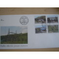 1986 Transkei - Power Stations 14,20,25,30 c stamped on FDC