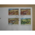 1985 Transkei - Save the Soil Series 11,25,30,50 c stamped on FDC