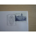 1985 RSA - Stadsaal Port Elizabeth 12 c stamped on FDC