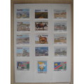 1990 Namibia - Mounted Set - 15 stamps MNH