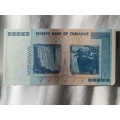Zimbabwe Banknote, $100 Trillion Dollars, AA Series, 2008