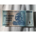 Zimbabwe Banknote, $100 Trillion Dollars, AA Series, 2008