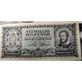 Hungary 10 Million Pengo Banknote, 1945, P-123