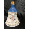 Bell's Whisky - commemorative ceramic decanter- Queen Mother's 90th birthday 1990