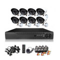 CCTV SURVEILLANCE KITS - 8 CHANNEL - 900TVL OUTDOOR COLOUR/IR CAMS (3G & Internet remote viewing)