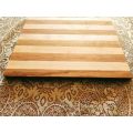 Cutting board Cherry Prime & Hard Maple 440 x 320 x 30 chamfered with juice groove