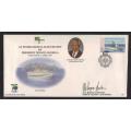 SA NAVY COM COVER #22 - INTERNATIONAL FLEET REVIEW BY PRESIDENT NELSON MANDELA 1997 SIGNED BY CHIEF