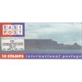RSA 1993 TOURISM MNH BOOKLET WITH ADDED STICKER AND 5c STAMPS AND 10c STAMPS ROW 1