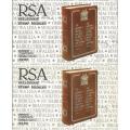 RSA 1987 NATAL FLOODS (BIBLE) BOOKLETS WITH BOTH MARGIN TYPES 26/52 & 104/130